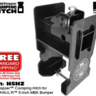 ShakeStopper™ Bumper-Mounted 2-Inch Clamping Hitch for HEAVY-HAUL'R™ 5.3-Inch MBK Bumper