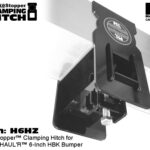 ShakeStopper™ Bumper-Mounted 2-Inch Clamping Hitch for HEAVY-HAUL'R™ 6.0-Inch HBK Bumper
