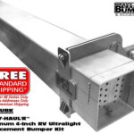 HEAVY-HAUL'R™ Aluminum 4.0-Inch RV Ultralight Replacement Bumper Kit
