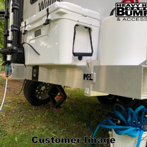 HEAVYHAUL'R™ RV Bumper Replacement Kit (6.0Inch, Uncoated Aluminum) MountnLock®