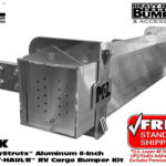 HEAVY-HAUL'R™ Aluminum 6.0-Inch RV Cargo Bumper Kit