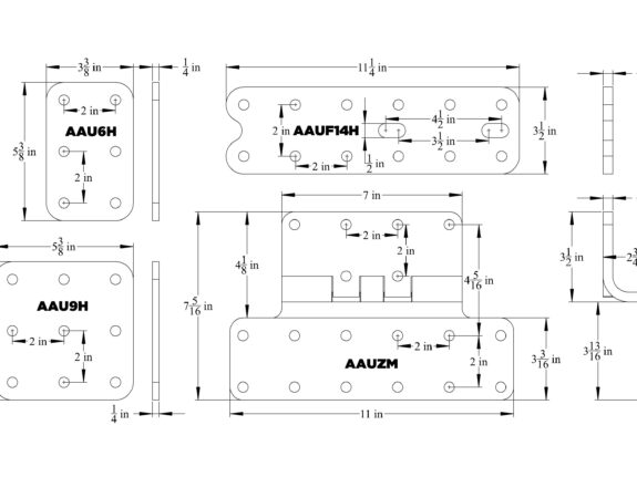 HEAVY-HAUL’R™ AddaBumper™ RV Bumper Frame Extension and Riser Brackets